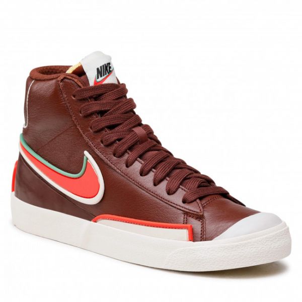 Scarpe Nike - Blazer Mid '77 Infinite DA7233 200 Bronze Eclipse/Bright Crimson