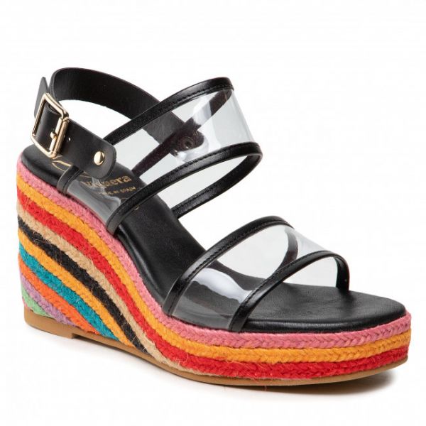 Espadrillas VIGUERA - 1901 Nero/Multi