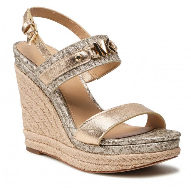 Espadrillas MICHAEL MICHAEL KORS - Farrah Wedge 40R2FHHS1B Pale Gold