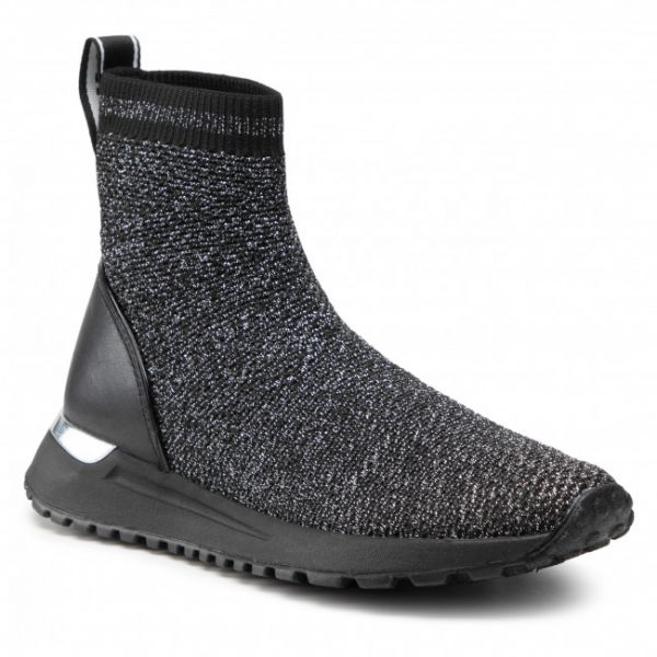Sneakers MICHAEL MICHAEL KORS - Bodie Bootie 43R2BDFE1D Blk/Silver Sneakers MICHAEL MICHAEL KORS - Bodie Bootie 43R2BDFE1D Blk/Silver