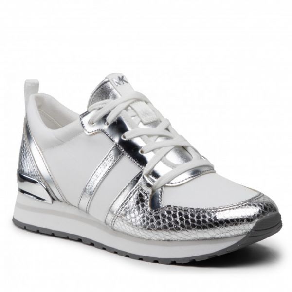 Sneakers MICHAEL MICHAEL KORS - Dash Trainer 43R2DAFS1D Silver Sneakers MICHAEL MICHAEL KORS - Dash Trainer 43R2DAFS1D Silver