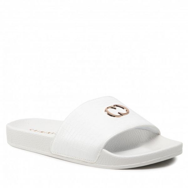 Ciabatte CRIMINAL DAMAGE - Python Slide Off White Ciabatte CRIMINAL DAMAGE - Python Slide Off White
