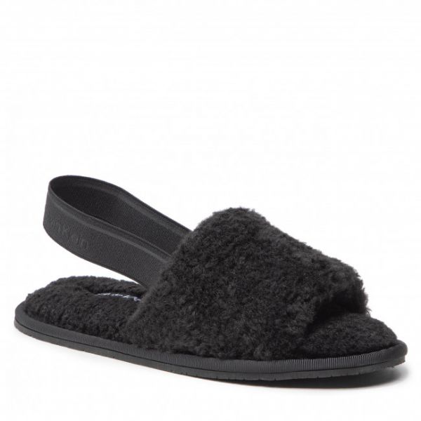 Pantofole CALVIN KLEIN - Slipper Slingback U He-Shearling HW0HW00836 Ck Black BAX Pantofole CALVIN KLEIN - Slipper Slingback U He-Shearling HW0HW00836 Ck Black BAX