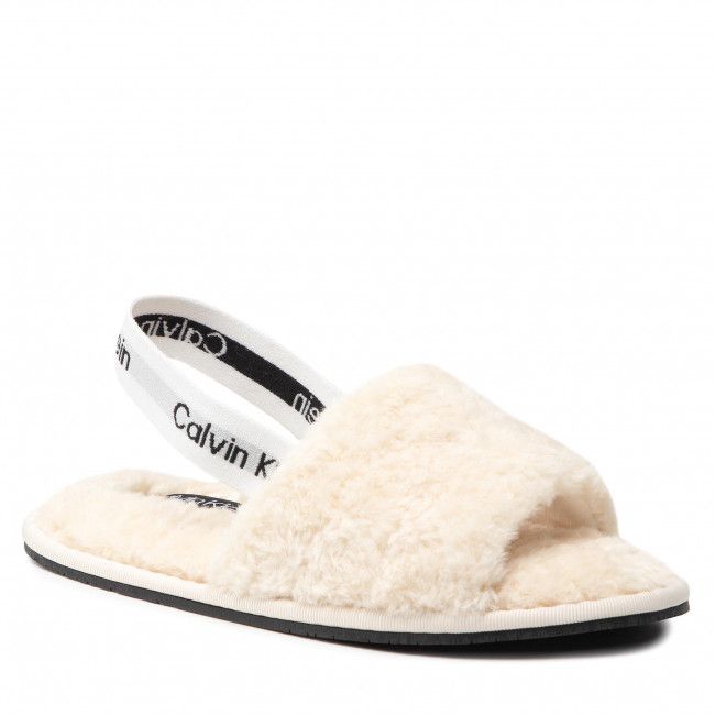 Pantofole CALVIN KLEIN - Slipper Slingback U He-Shearling HW0HW00836 Sand VHB