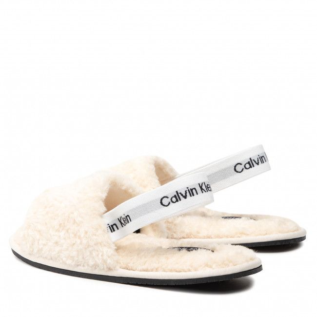 Pantofole CALVIN KLEIN - Slipper Slingback U He-Shearling HW0HW00836 Sand VHB