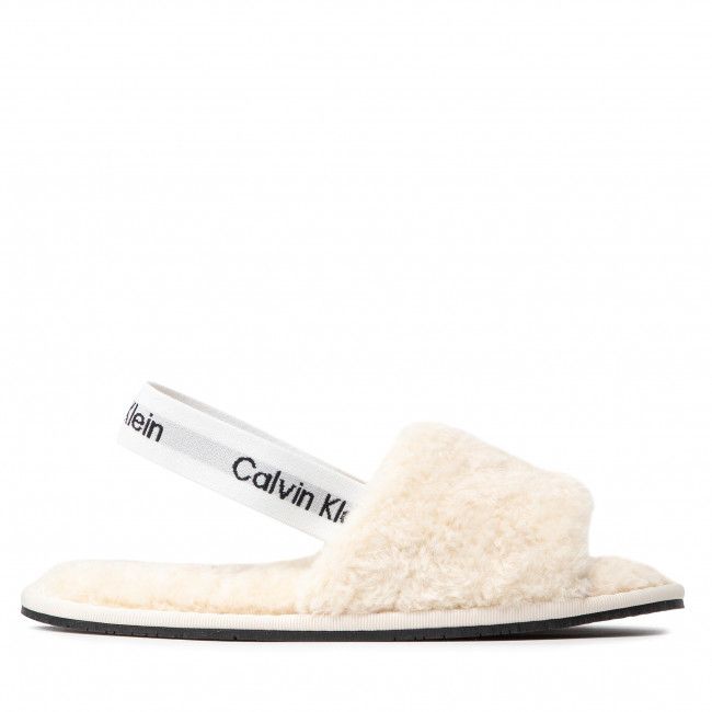 Pantofole CALVIN KLEIN - Slipper Slingback U He-Shearling HW0HW00836 Sand VHB