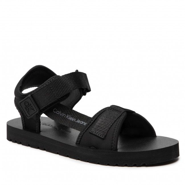 Sandali Calvin Klein Jeans - Prefresato Sandal 2 YM0YM00353 Triple Black 0GL