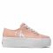 Sneakers CALVIN KLEIN JEANS - Flatform Vulcanized Extra 1 YW0YW00493 Pale Conch Shell TFT