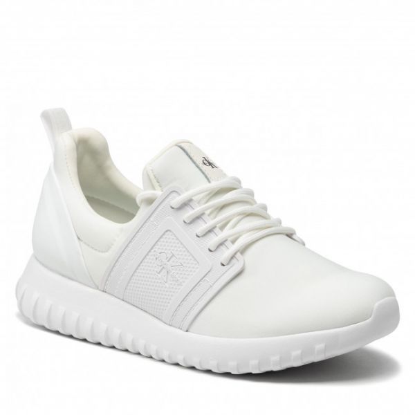 Sneakers CALVIN KLEIN JEANS - Sporty Runner Eva 1 YW0YW00518 Bright White YAF Sneakers CALVIN KLEIN JEANS - Sporty Runner Eva 1 YW0YW00518 Bright White YAF