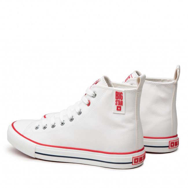 Scarpe da ginnastica BIG STAR - JJ174071 White/Red