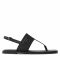 Sandali CALVIN KLEIN - Squared Flat Tp Sandal He HW0HW00818 Ck Black BAX
