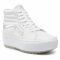 Sneakers Vans - Sk8-Hi Stacked VN0A4BTWA5T1 (Pop) True White/Metallic