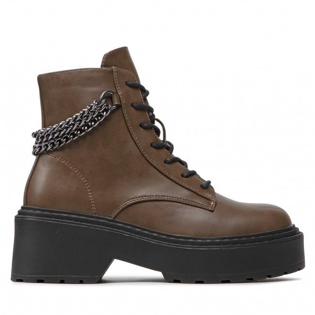 Tronchetti ONLY SHOES - Lace Up Boot 15238830 Olive Night