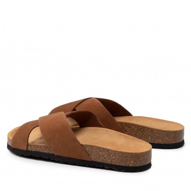 Ciabatte ONLY SHOES - Suede Slip On Noos 15238851 Camel
