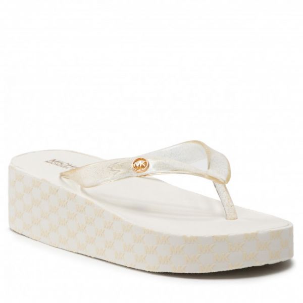 Infradito MICHAEL KORS KIDS - Gage Ilena MK100415 Vanilla Infradito MICHAEL KORS KIDS - Gage Ilena MK100415 Vanilla