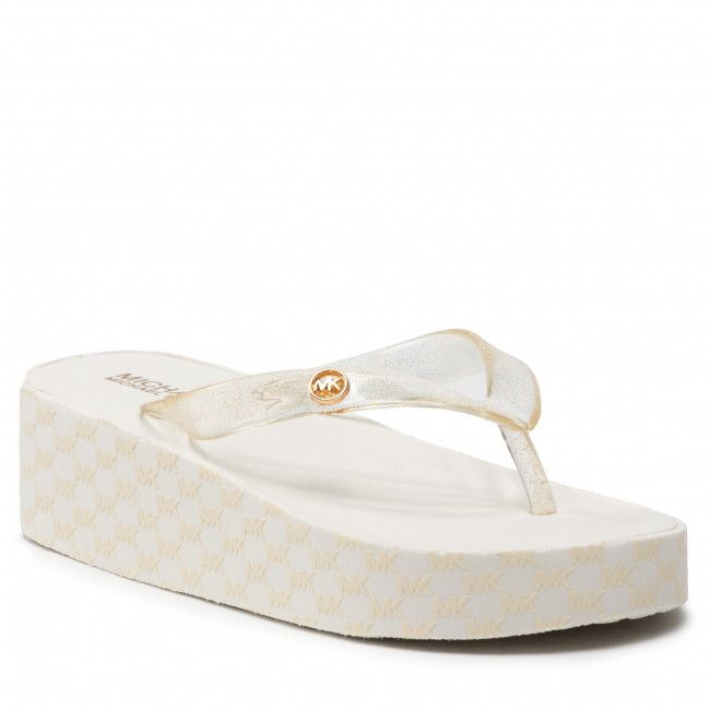 Infradito MICHAEL KORS KIDS - Gage Ilena MK100415 Vanilla