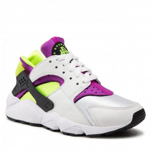 Scarpe Nike - Air Huarache DH4439 101 White/Neon Yellow/Magenta