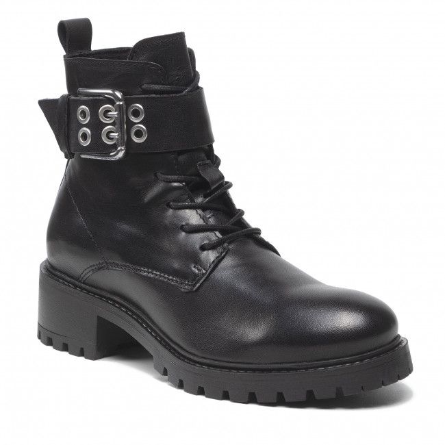 Tronchetti VERO MODA - Vmrough Leather Boot 10264287 Black