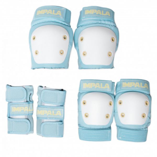 Ginocchiere IMPALA - Kids Protective Pack Sky Blue/Yellow Ginocchiere IMPALA - Kids Protective Pack Sky Blue/Yellow