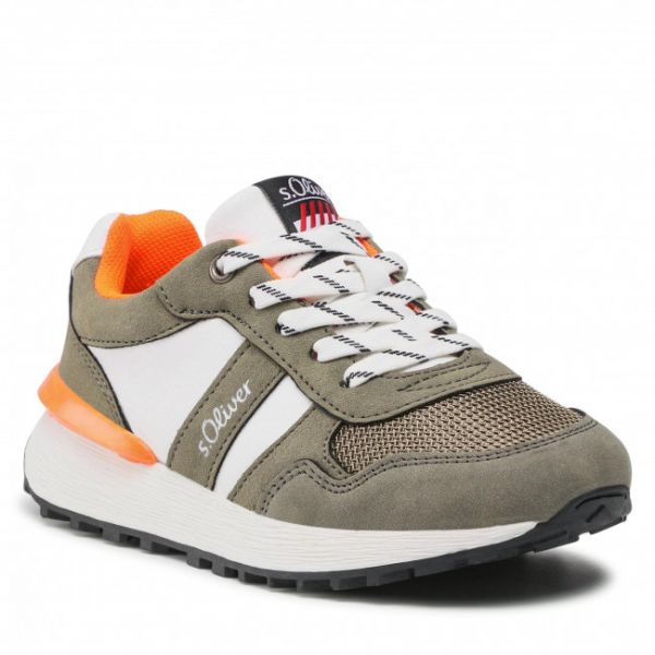 Sneakers S.OLIVER - 5-43102-28 Khaki Comb 730 Sneakers S.OLIVER - 5-43102-28 Khaki Comb 730