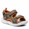 Sandali Lumberjack - Spongy SB28206-003-N47 Military Green/Orange M0634