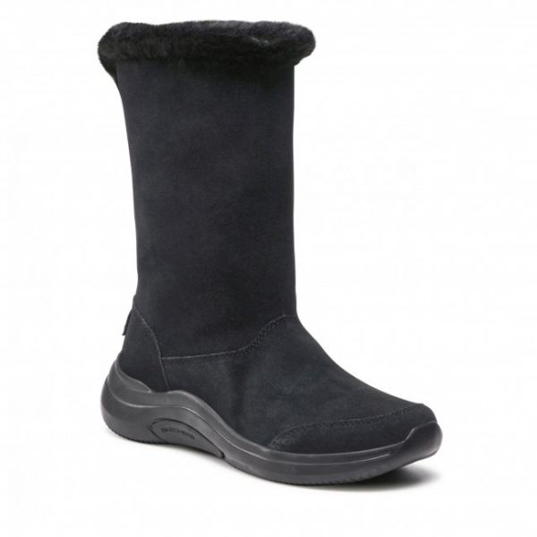 Stivali SKECHERS - On The Go Midtown 144299/BBK Black Stivali SKECHERS - On The Go Midtown 144299/BBK Black