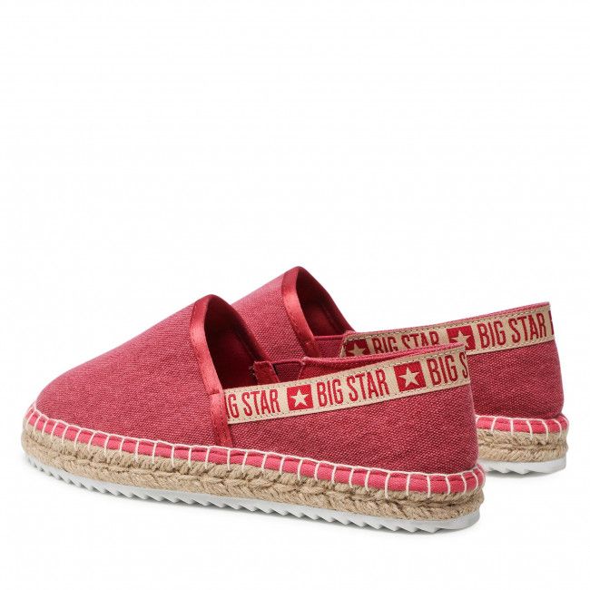 Espadrillas BIG STAR - JJ274880 Burgundy