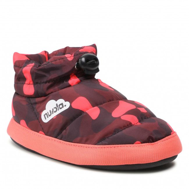 Pantofole Nuvola - Boot Home Printed UNBHGPR21CAF12 Camuffare Red