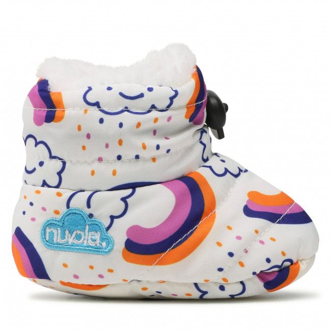 Pantofole NUVOLA - Baby UNBBYRWN11 Rainbow White