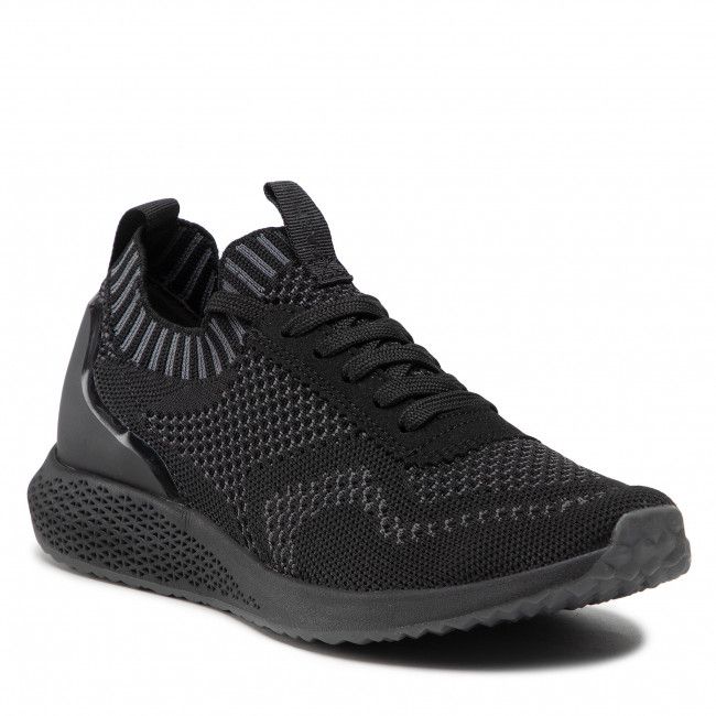 Sneakers TAMARIS - 1-23714-28 Black/Dk.Grey 075