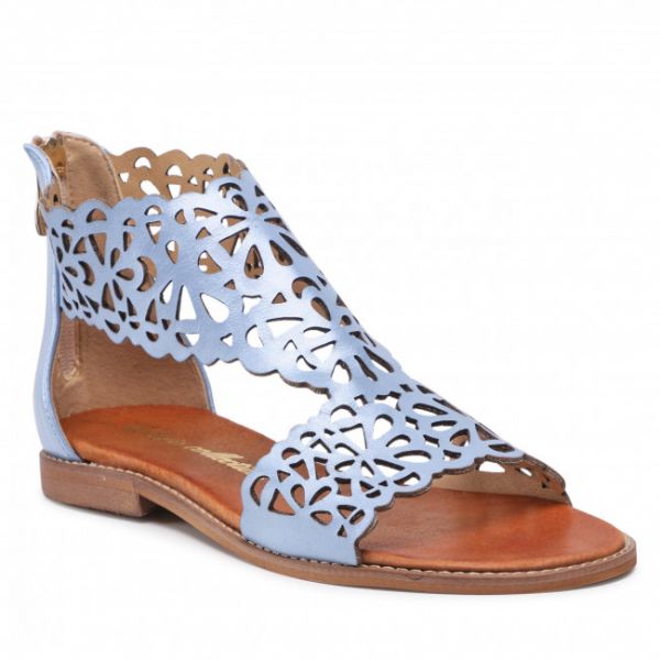 Sandali ROBERTO - 2699/2 Błękit Perła