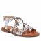 Sandali Roberto - 3022 Srebrny Lico