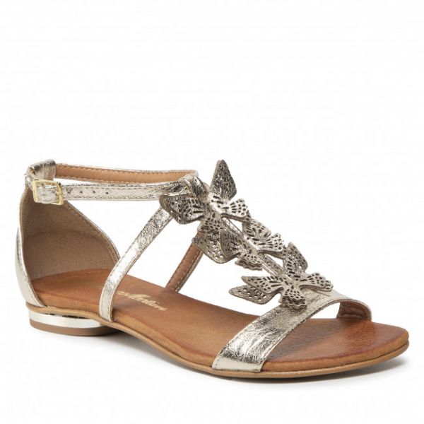 Sandali ROBERTO - 3120 Złoty Lico Sandali ROBERTO - 3120 Złoty Lico