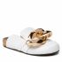 Ciabatte ROBERTO - 525 Białe Lico