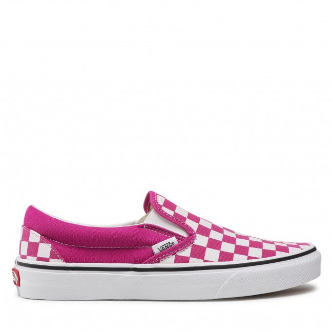 Scarpe sportive Vans - Classic Slip-O VN000XG8AZY1 (Checkerboard) Fchsrdtrwht