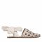Sandali TORY BURCH - Basketweave Wrap Flat 85255 New Cream/New Cream 191