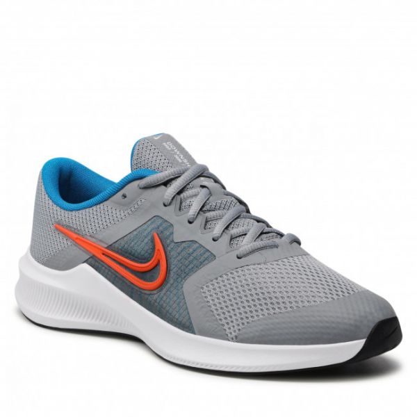 Scarpe NIKE - Downshifter 11 (GS) CZ3949 004 Particle Grey/Orange Scarpe NIKE - Downshifter 11 (GS) CZ3949 004 Particle Grey/Orange