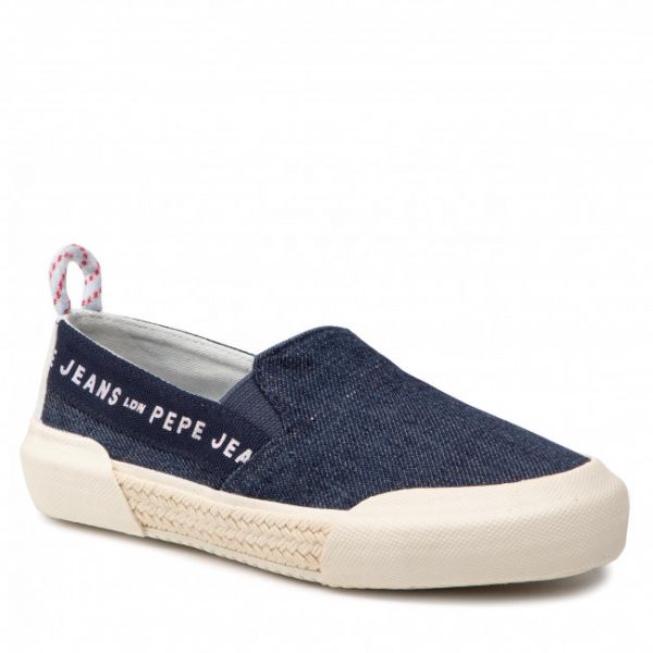 Scarpe sportive Pepe Jeans - Cruise Slipon Junior PBS10088 Dk Denim 559 Scarpe sportive Pepe Jeans - Cruise Slipon Junior PBS10088 Dk Denim 559