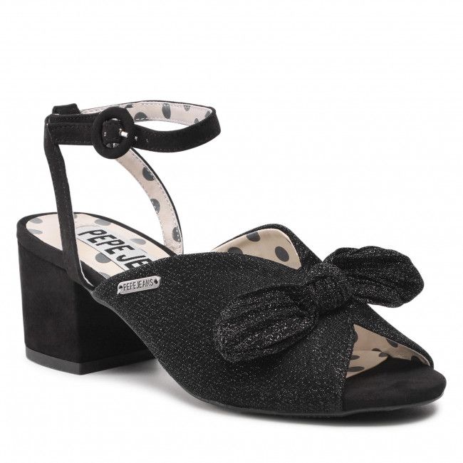 Sandali PEPE JEANS - Yogi Sue PLS90393 Black 999