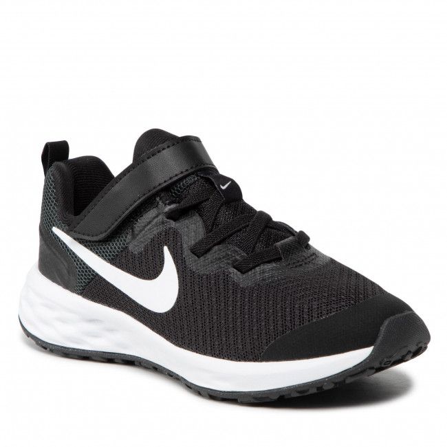 Scarpe Nike - Revolution 6 Nn (PSV) DD1095 003 Black/White/Dk Smoke Grey