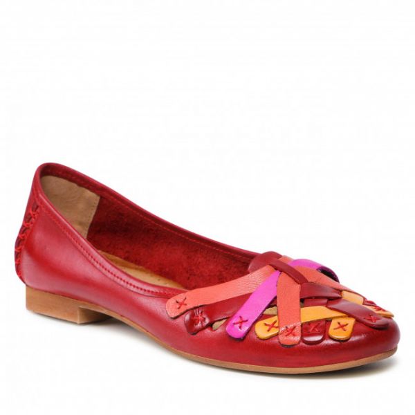 Ballerine MACIEJKA - 01358-08/00-0 Czerwony Ballerine MACIEJKA - 01358-08/00-0 Czerwony