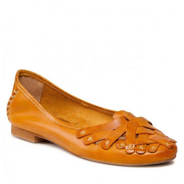 Ballerine Maciejka - 01358-49/00-0 Musztardowy Ballerine Maciejka - 01358-49/00-0 Musztardowy