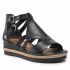 Sandali TAMARIS - 1-28221-28 Black/Struct. 027