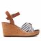 Sandali TAMARIS - 1-28346-28 Cuoio/Stripes 483