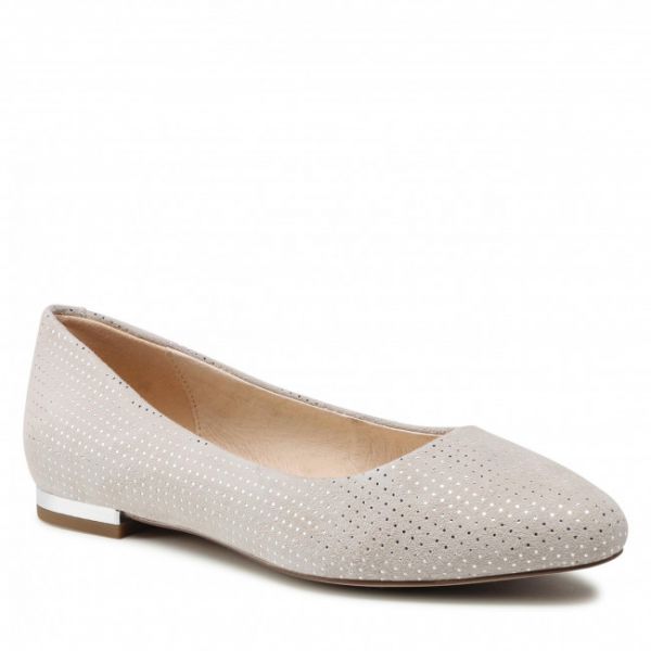 Ballerine CAPRICE - 9-22114-28 Lt Grey Dots 212 Ballerine CAPRICE - 9-22114-28 Lt Grey Dots 212