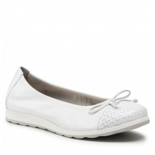Ballerine CAPRICE - 9-22159-28 White Softnap. 160 Ballerine CAPRICE - 9-22159-28 White Softnap. 160