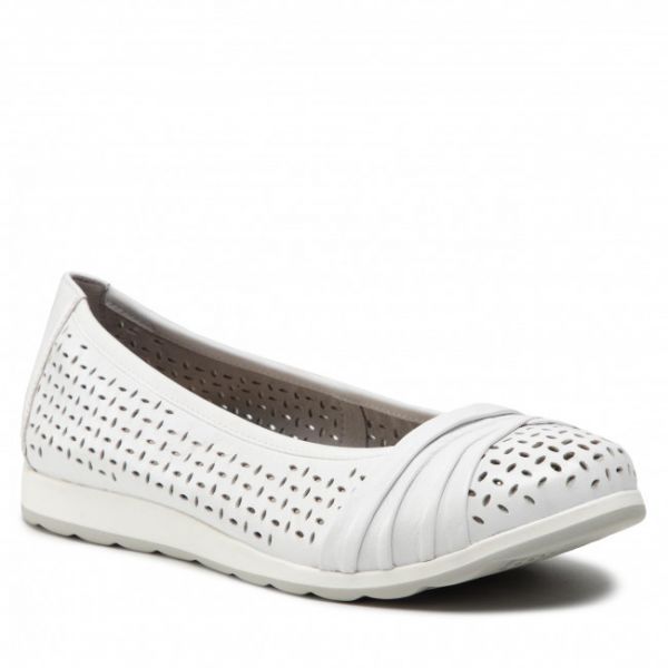 Ballerine CAPRICE - 9-22160-28 White Softnap. 160 Ballerine CAPRICE - 9-22160-28 White Softnap. 160