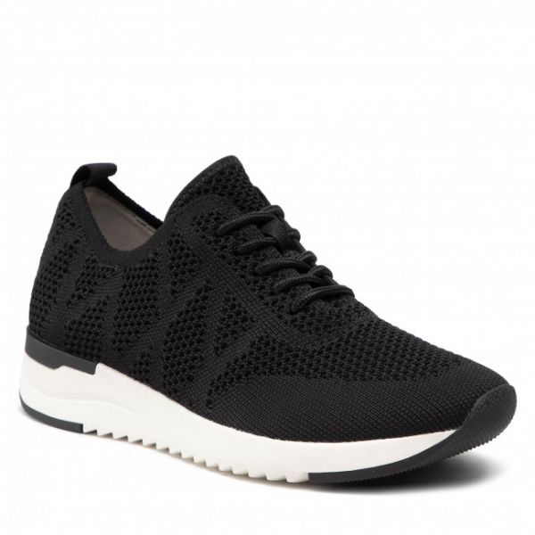 Sneakers CAPRICE - 9-23712-28 Black Knit 035 Sneakers CAPRICE - 9-23712-28 Black Knit 035