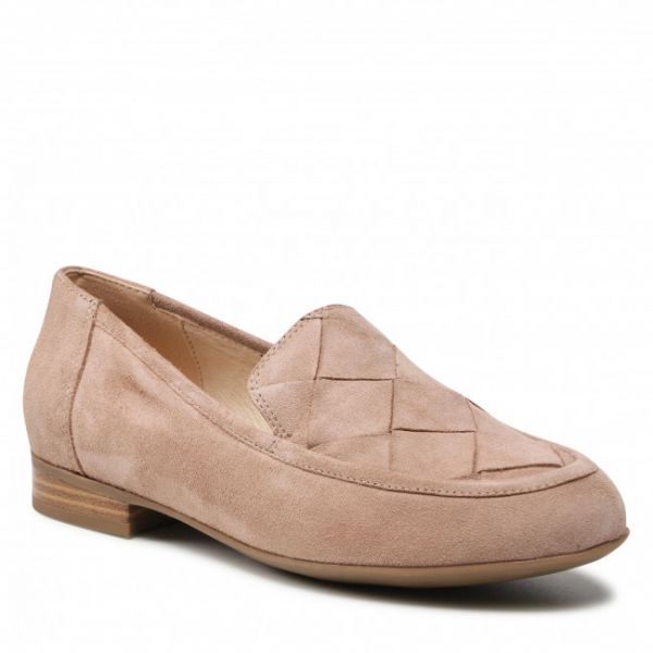 Loafers CAPRICE - 9-24204-28 Cement Suede 205 Loafers CAPRICE - 9-24204-28 Cement Suede 205