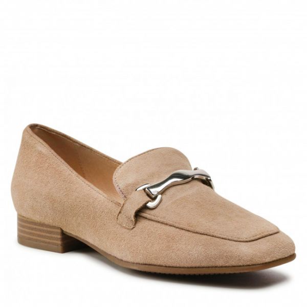 Loafers CAPRICE - 9-24206-28 Cement Suede 205 Loafers CAPRICE - 9-24206-28 Cement Suede 205